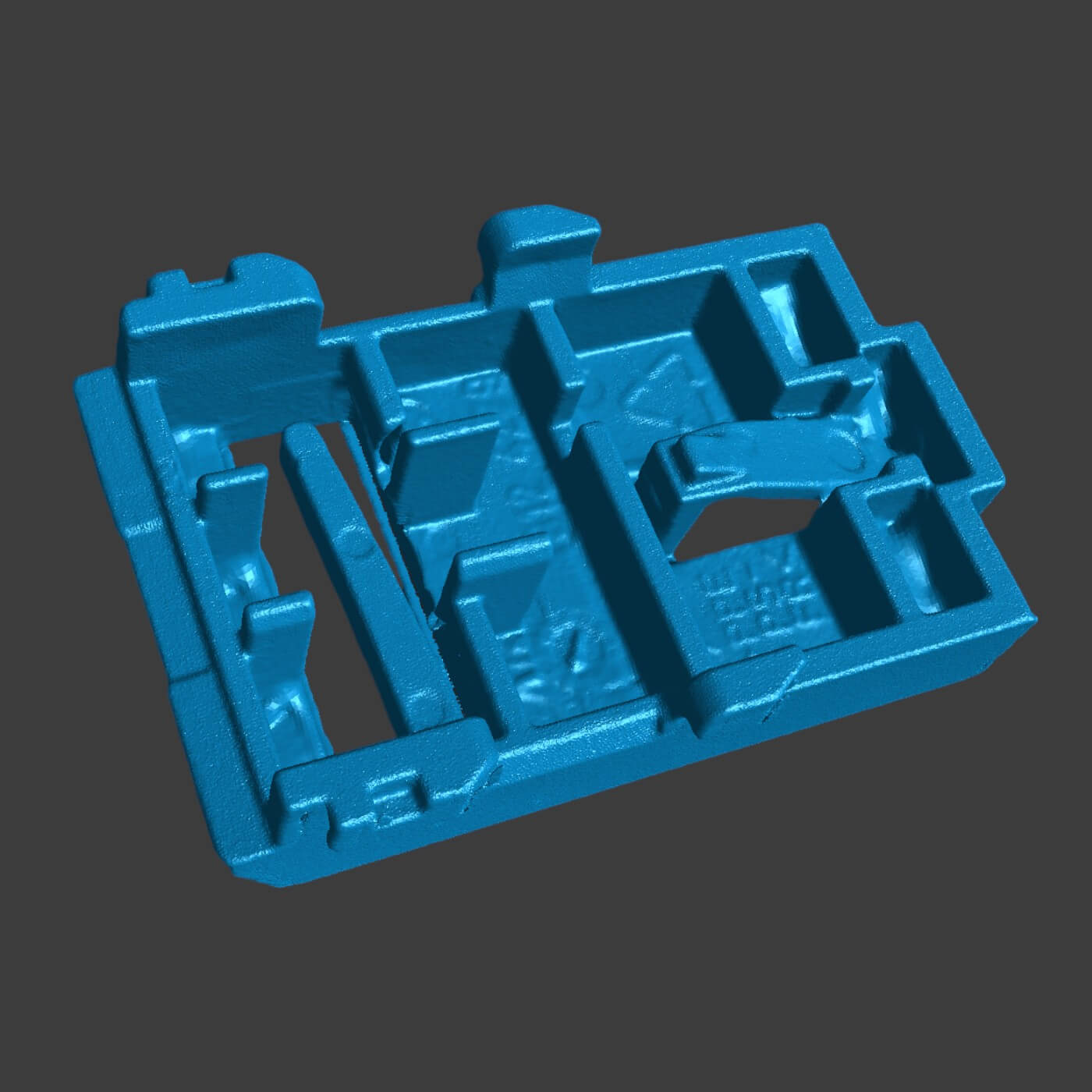 Injection molded part