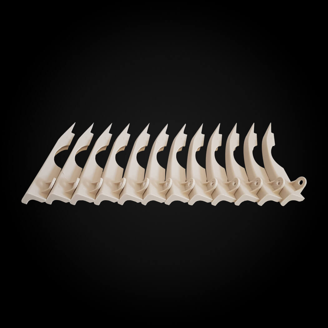 Mass-produced components